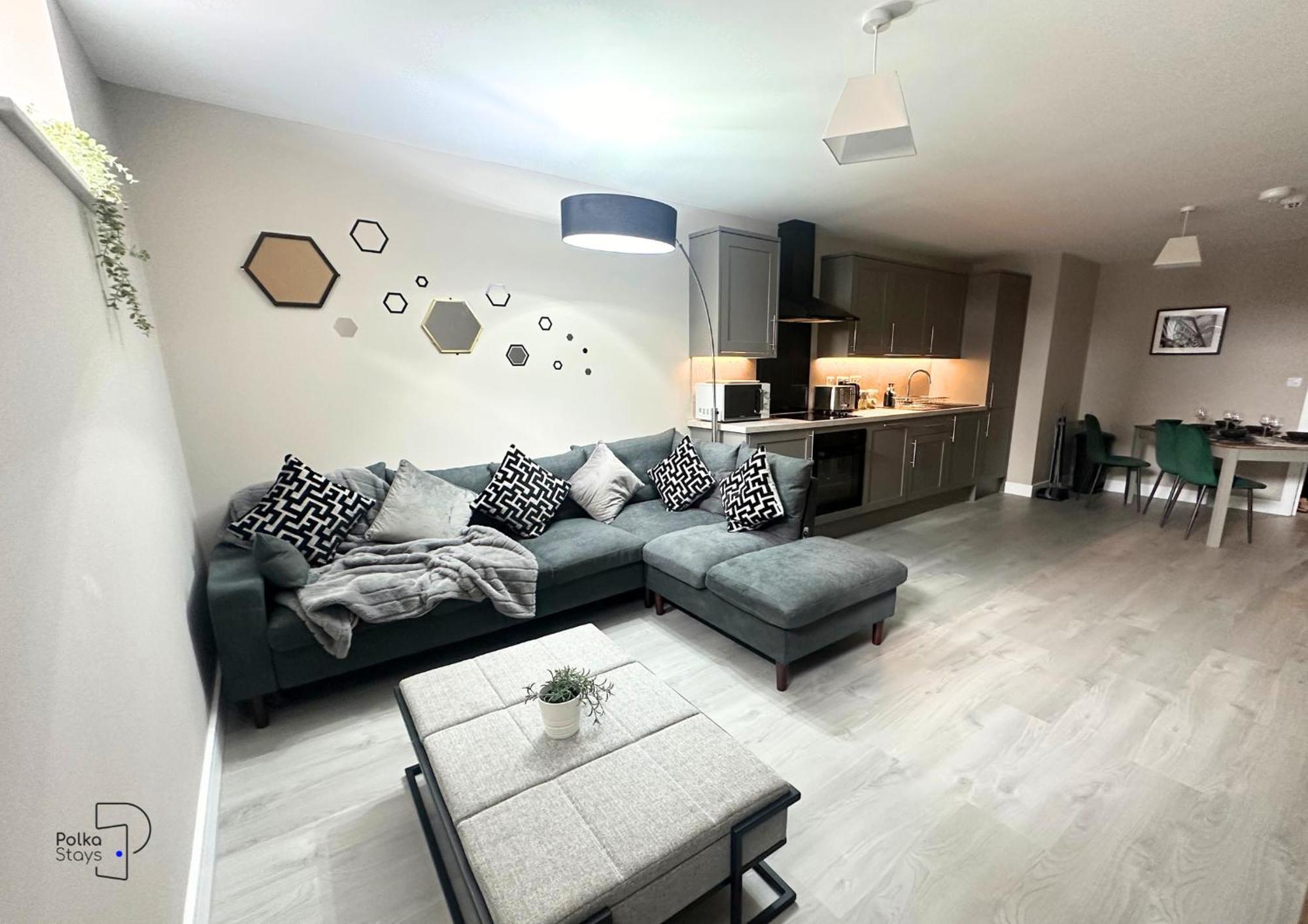 Hanley, Stoke - Modern Spacious Apartments By Polkastays Dış mekan fotoğraf