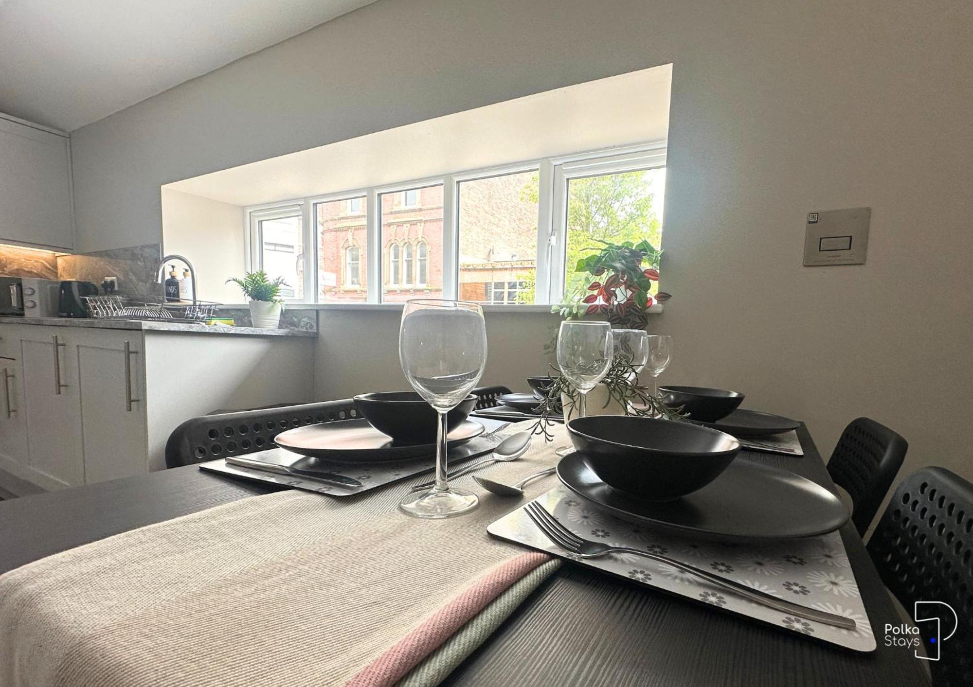 Hanley, Stoke - Modern Spacious Apartments By Polkastays Dış mekan fotoğraf